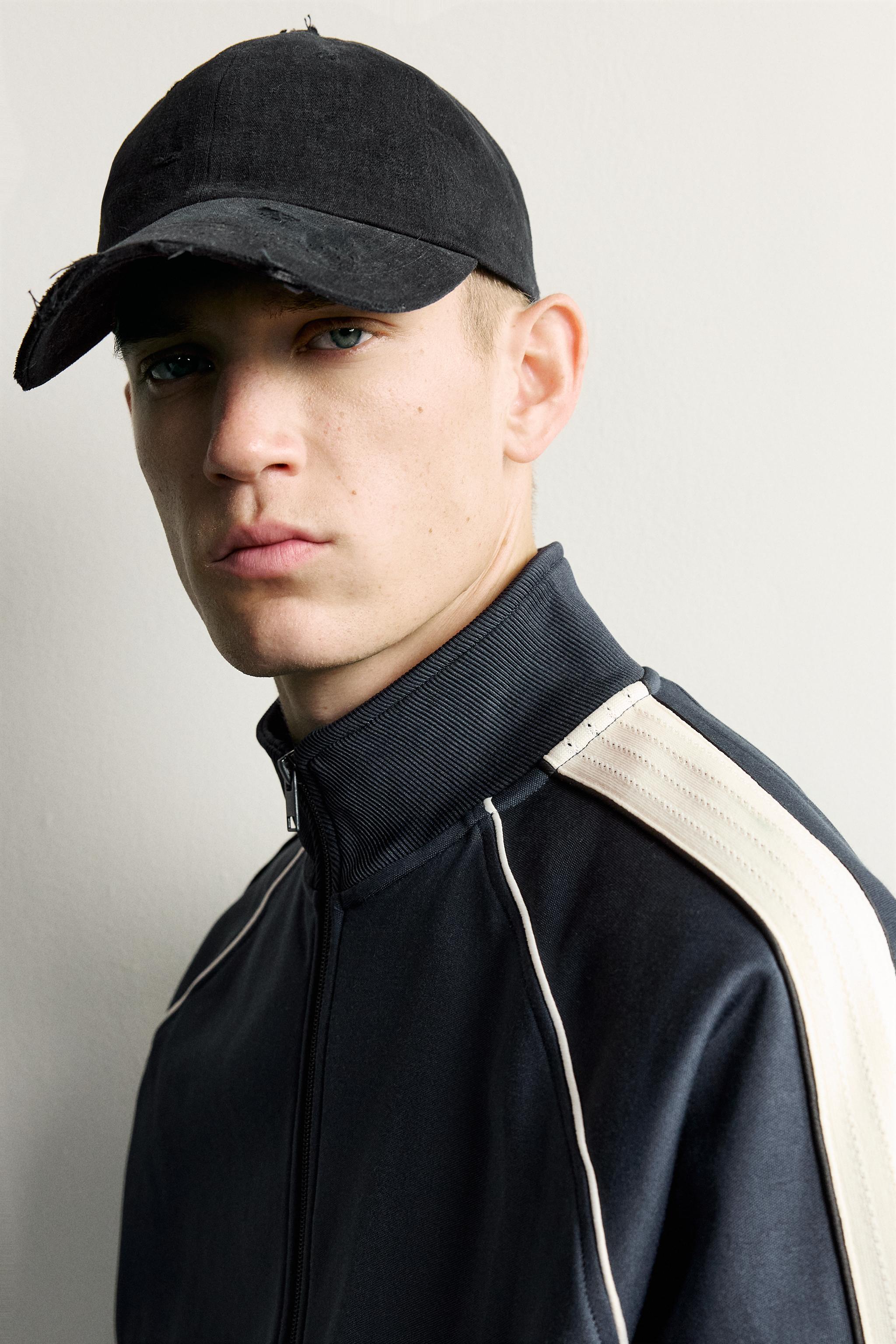 RETRO CONTRAST TRACK JACKET